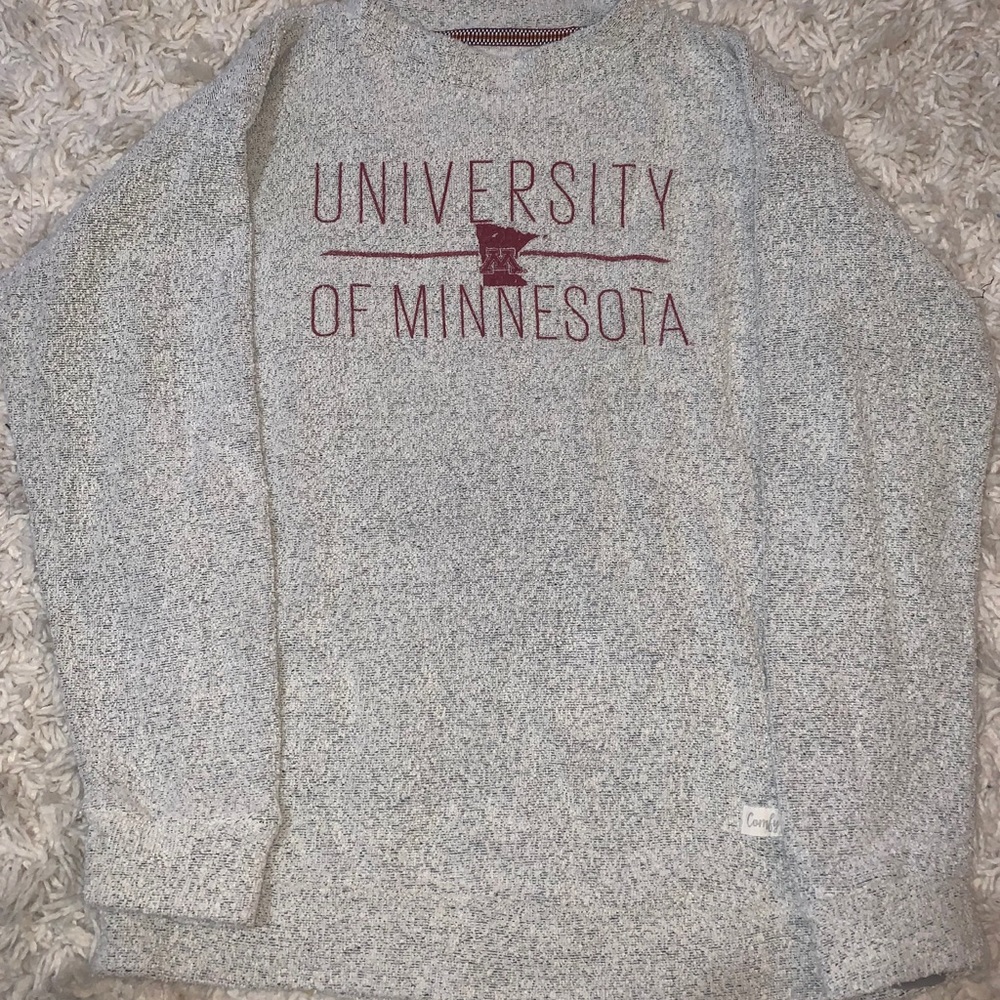 University of Minnesota crew neck sweatshirt